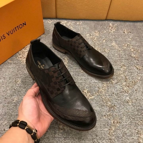 LV Leather Shoes Men 132