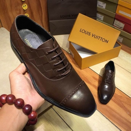 LV Leather Shoes Men 137