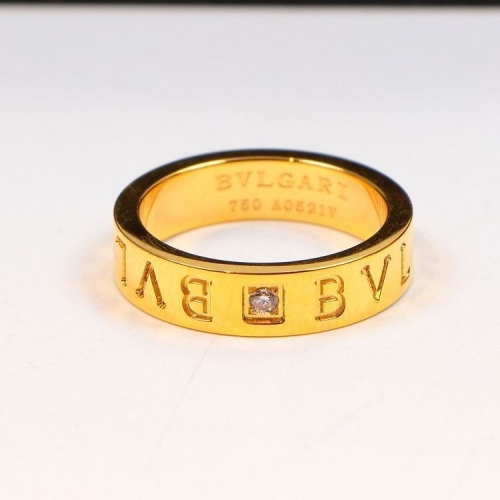 B.v.l.g.a.r.i. Ring Gold Titanium steel 107
