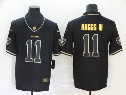 Black Retro gold letters Jersey 024 Men