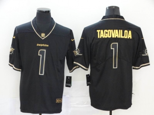 Black Retro gold letters Jersey 013 Men