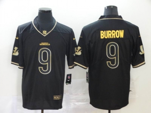 Black Retro gold letters Jersey 021 Men