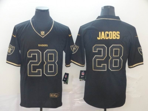 Black Retro gold letters Jersey 023 Men