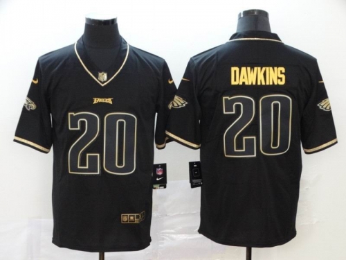 Black Retro gold letters Jersey 022 Men