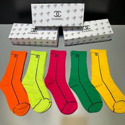 C.h.a.n.e.l. Socks 0008