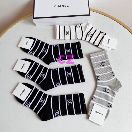 C.h.a.n.e.l. Socks 0818