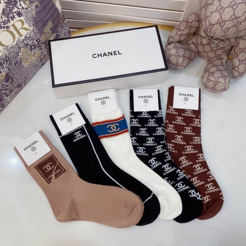 C.h.a.n.e.l. Socks 0142