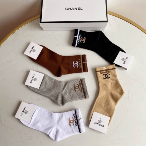 C.h.a.n.e.l. Socks 0747