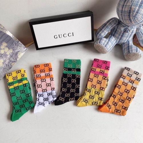 G.u.c.c.i. Grew Socks/Knee Socks 1158