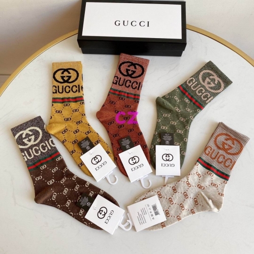 G.u.c.c.i. Grew Socks/Knee Socks 0839