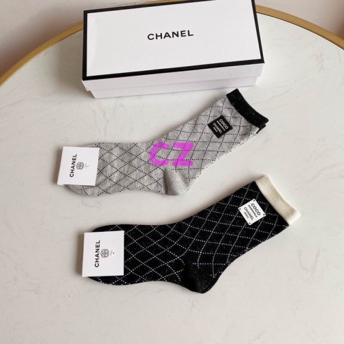 C.h.a.n.e.l. Socks 0492