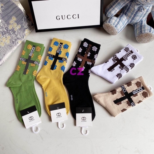 G.u.c.c.i. Grew Socks/Knee Socks 0525