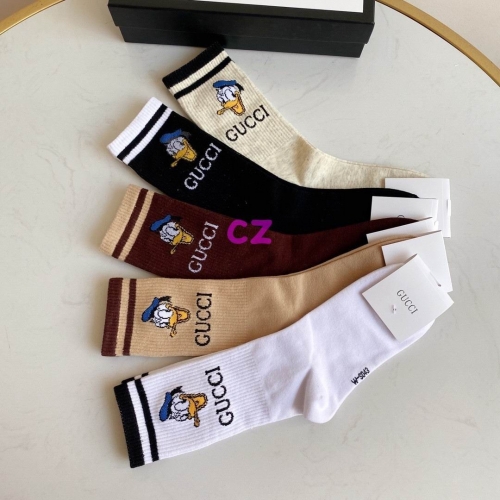 G.u.c.c.i. Grew Socks/Knee Socks 0758