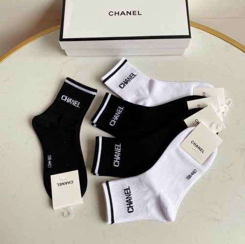 C.h.a.n.e.l. Socks 0836