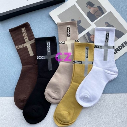 G.u.c.c.i. Grew Socks/Knee Socks 0593