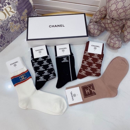 C.h.a.n.e.l. Socks 0138