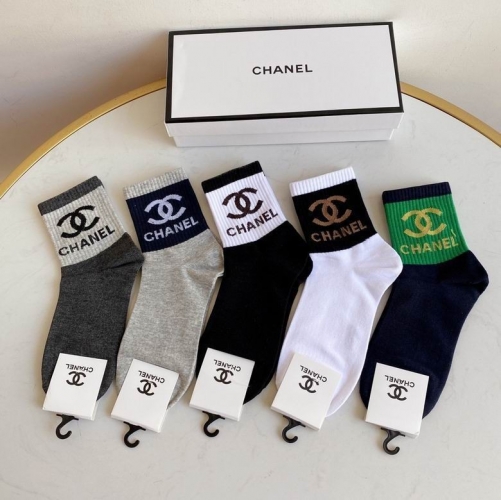 C.h.a.n.e.l. Socks 0587