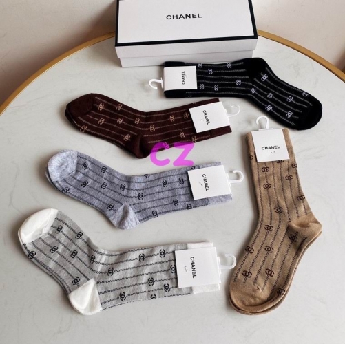 C.h.a.n.e.l. Socks 0636