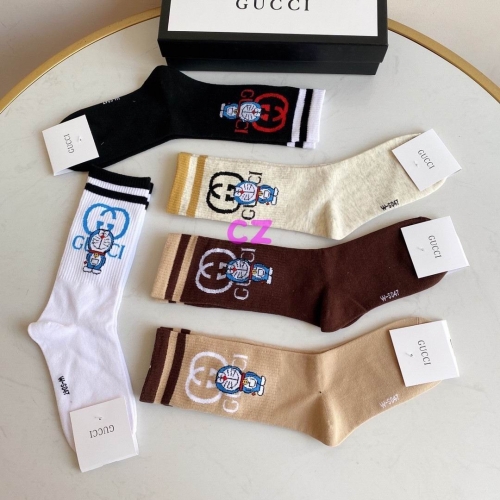 G.u.c.c.i. Grew Socks/Knee Socks 0777