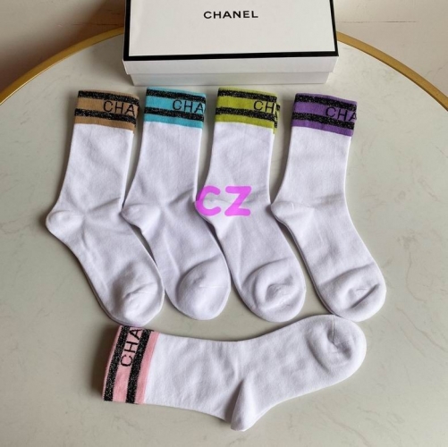 C.h.a.n.e.l. Socks 0805