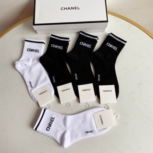 C.h.a.n.e.l. Socks 0839