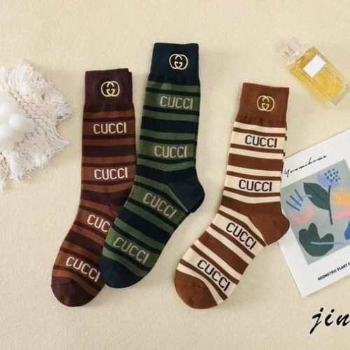 G.u.c.c.i. Grew Socks/Knee Socks 0411