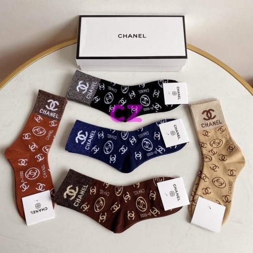 C.h.a.n.e.l. Socks 0553