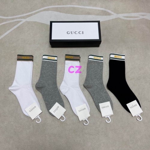 G.u.c.c.i. Grew Socks/Knee Socks 0802