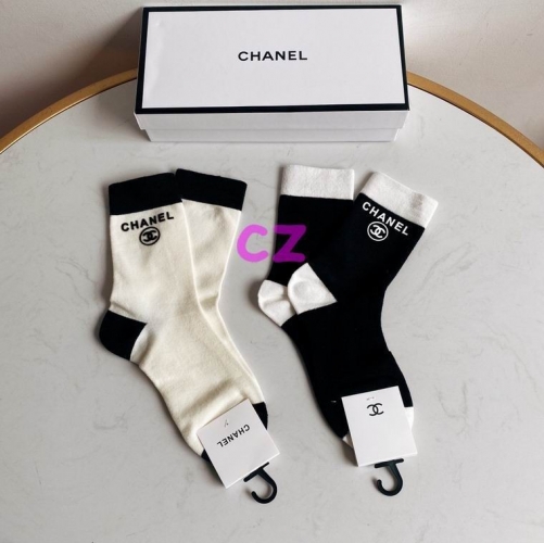 C.h.a.n.e.l. Socks 0646