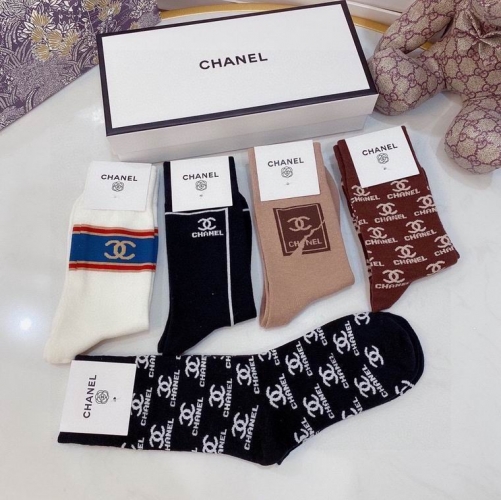 C.h.a.n.e.l. Socks 0742