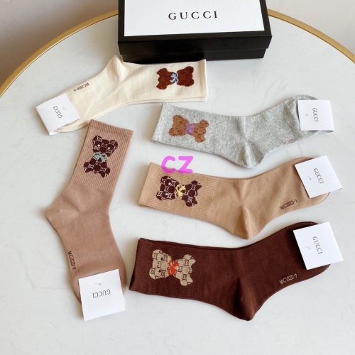 G.u.c.c.i. Grew Socks/Knee Socks 0784