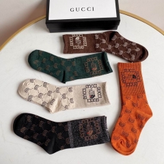 G.u.c.c.i. Grew Socks/Knee Socks 1066