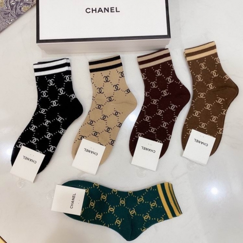 C.h.a.n.e.l. Socks 0056