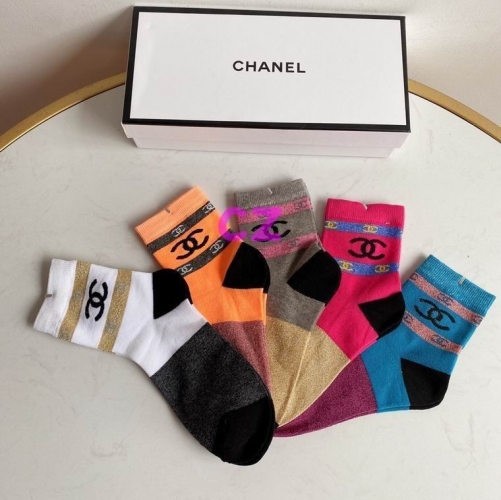 C.h.a.n.e.l. Socks 0629