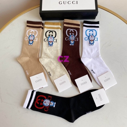 G.u.c.c.i. Grew Socks/Knee Socks 0774