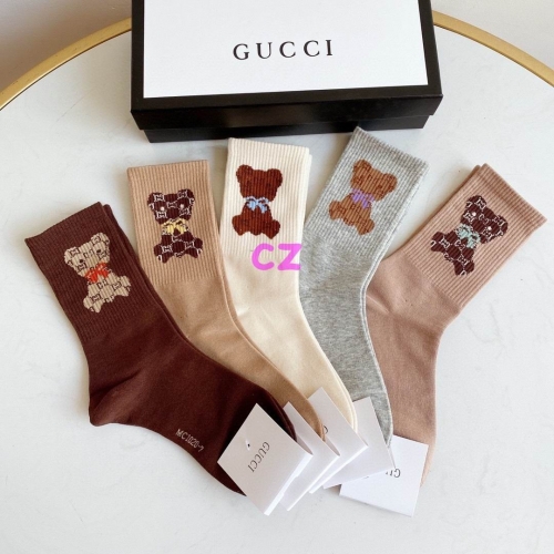 G.u.c.c.i. Grew Socks/Knee Socks 0779