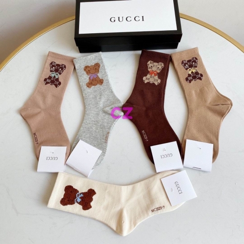 G.u.c.c.i. Grew Socks/Knee Socks 0783