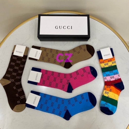 G.u.c.c.i. Grew Socks/Knee Socks 0535