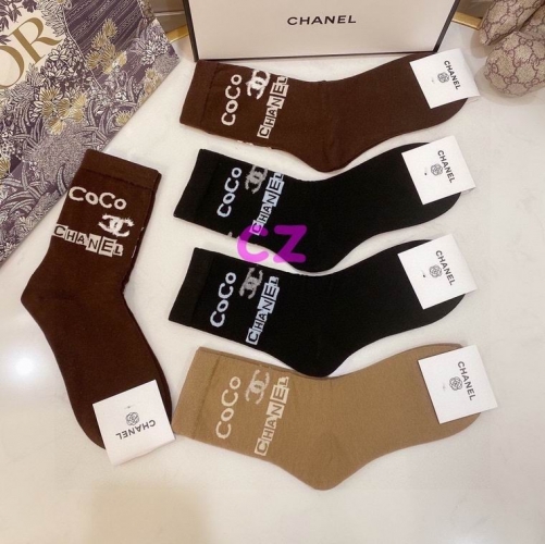 C.h.a.n.e.l. Socks 0673