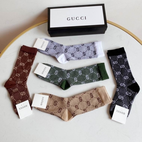 G.u.c.c.i. Grew Socks/Knee Socks 0384