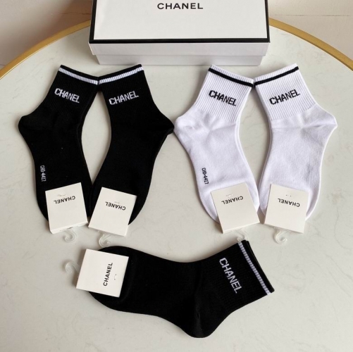 C.h.a.n.e.l. Socks 0838