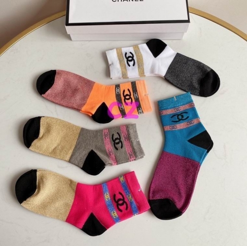 C.h.a.n.e.l. Socks 0632