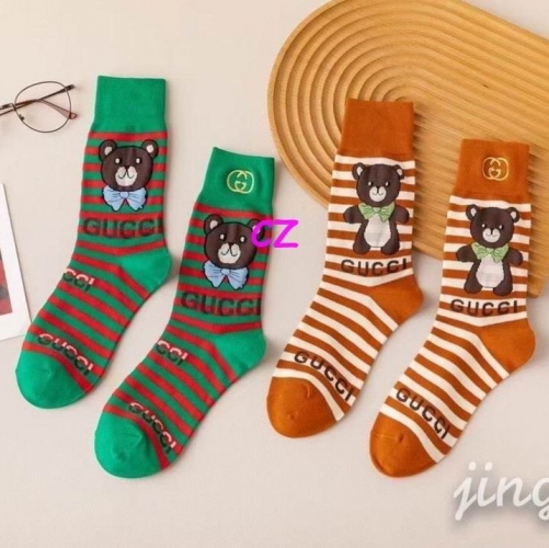 G.u.c.c.i. Grew Socks/Knee Socks 0690