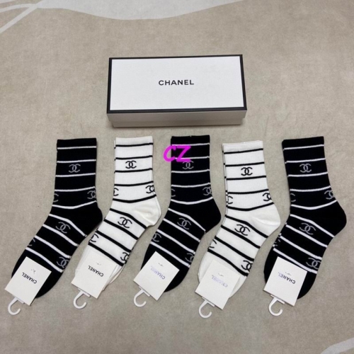 C.h.a.n.e.l. Socks 0564