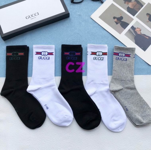 G.u.c.c.i. Grew Socks/Knee Socks 0589