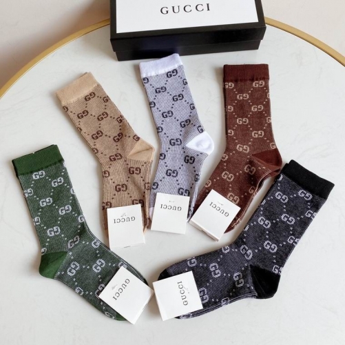 G.u.c.c.i. Grew Socks/Knee Socks 0377