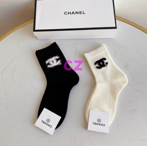 C.h.a.n.e.l. Socks 0722