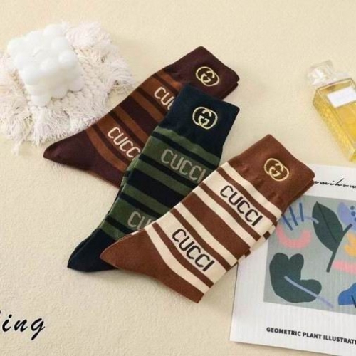 G.u.c.c.i. Grew Socks/Knee Socks 0409