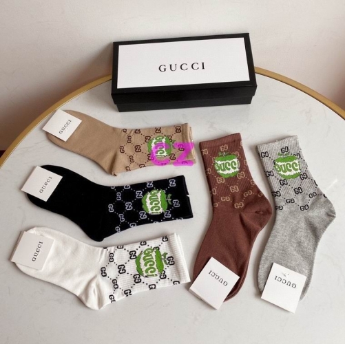 G.u.c.c.i. Grew Socks/Knee Socks 0451