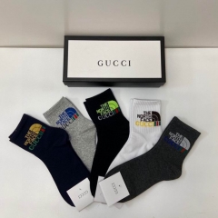 G.u.c.c.i. x T.h.e. N.o.r.t.h.f.a.c.e Socks 059